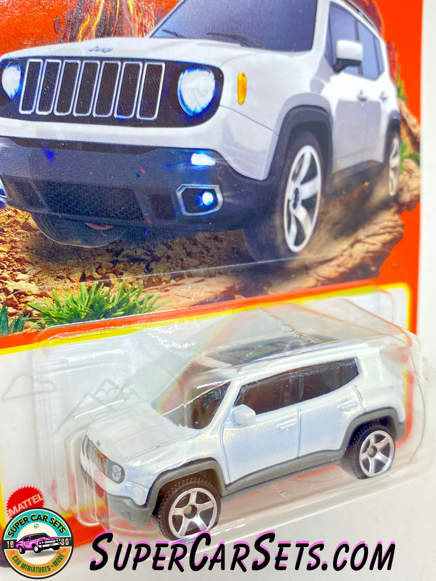 19 Jeep Renegade (white colour) (40/100) - Matchbox