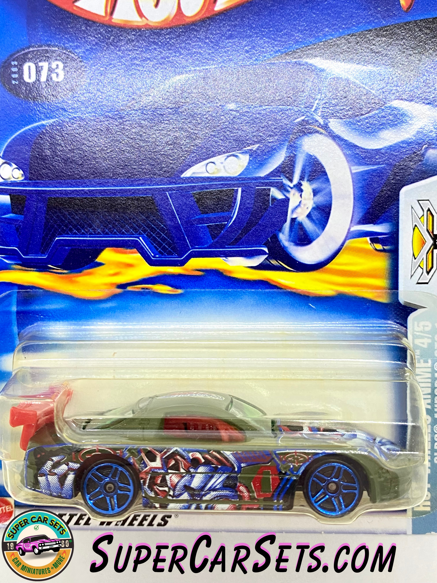 Hot Wheels (VINTAGE) (Year launched 2003) - Anime 4/5 (#073) Olds Aurora GTS-1 (57210)Hot Wheels (VINTAGE) (Year launched 2003) - Anime 4/5 (#073) Olds Aurora GTS-1 (57210)