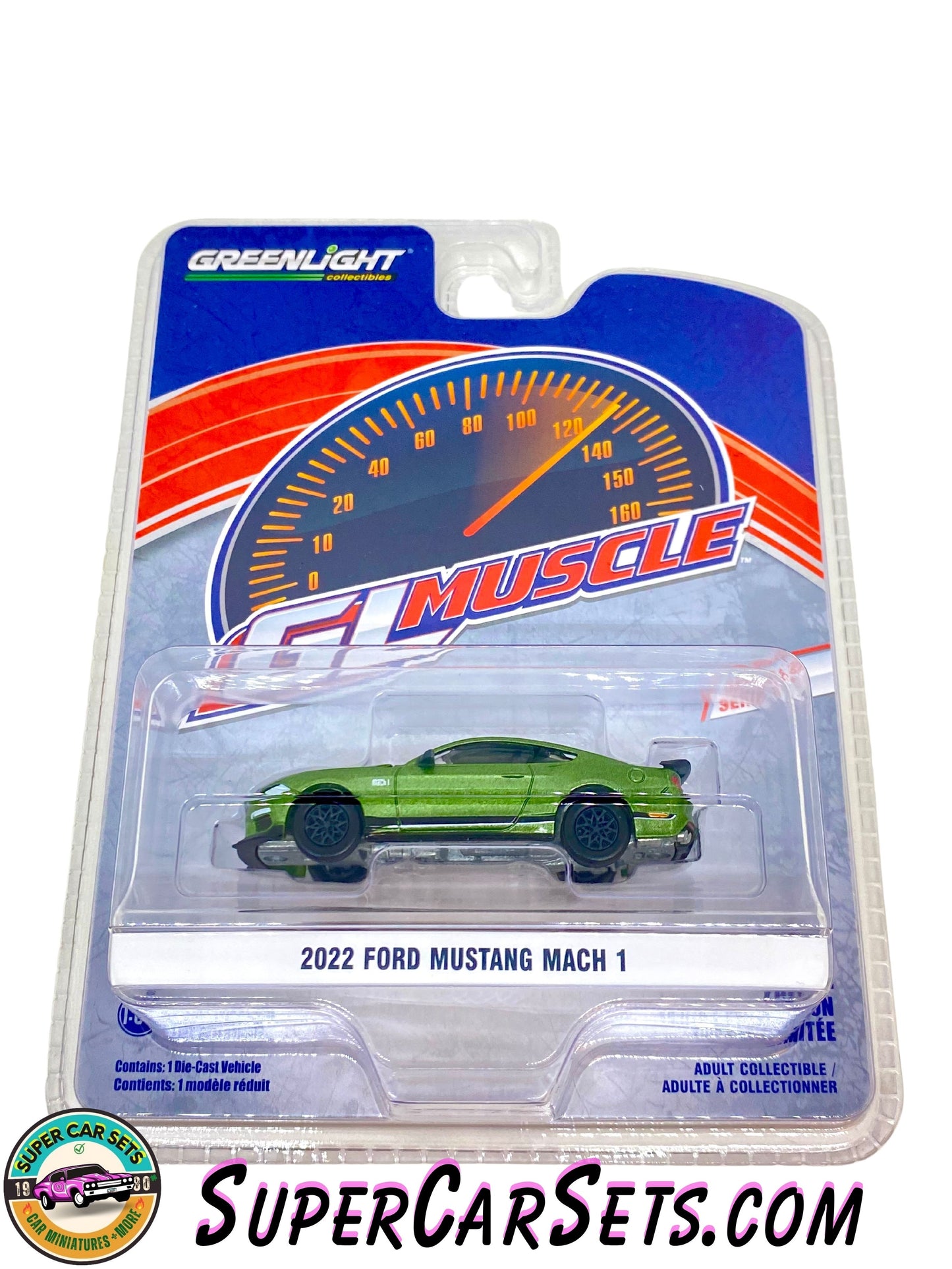 2022 Ford Mustang Mach 1 (green colour) GL Muscle Series 28 made by Greenlight