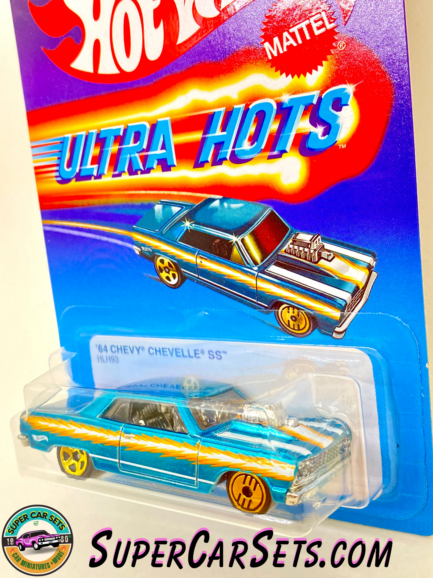 64 Chevy Chevelle SS (blue colour) - Hot Wheels Ultra Hots 2023 (1/8)