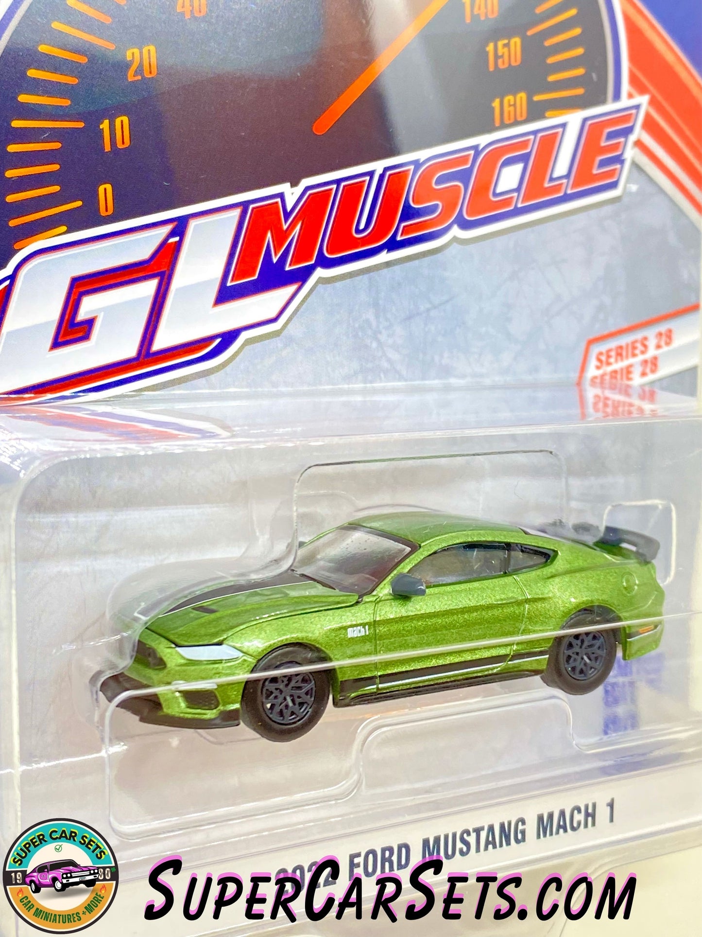 2022 Ford Mustang Mach 1 (green colour) GL Muscle Series 28 made by Greenlight