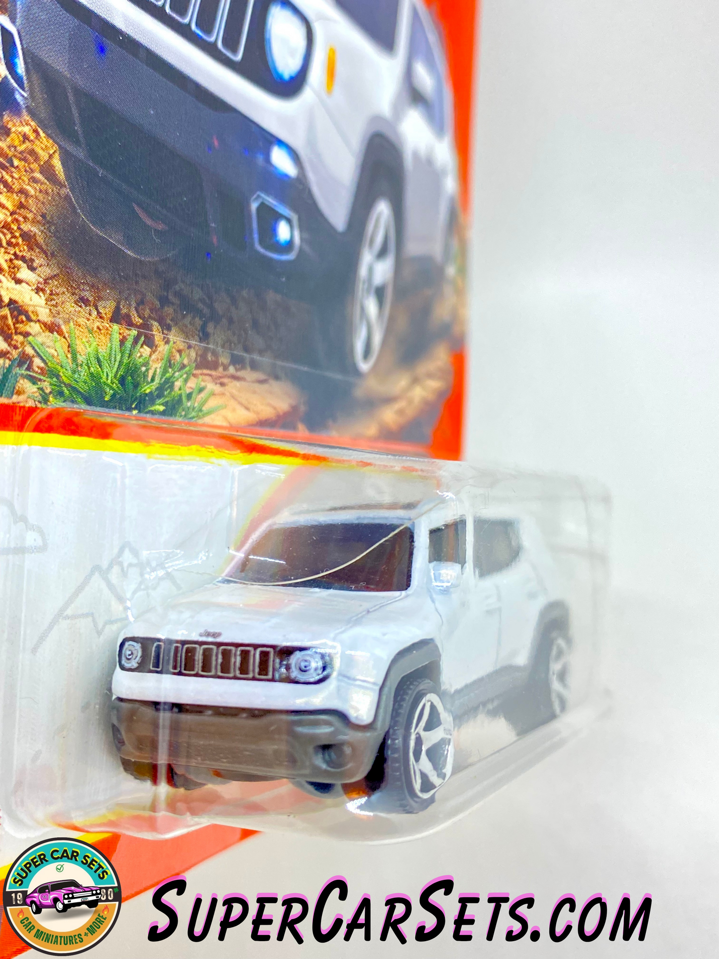 19 Jeep Renegade (white colour) (40/100) - Matchbox