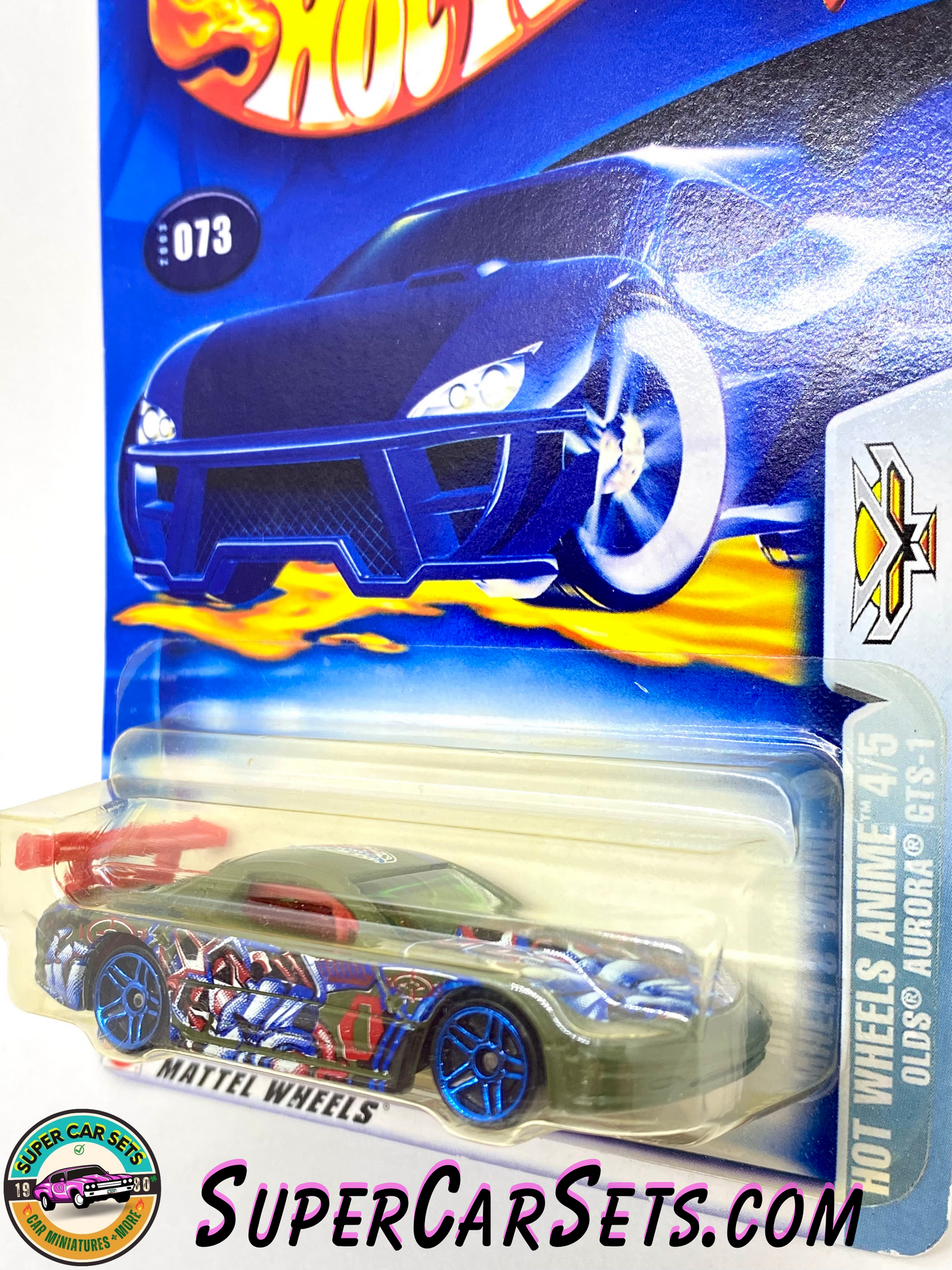 Hot Wheels (VINTAGE) (Year launched 2003) - Anime 4/5 (#073) Olds Aurora GTS-1 (57210)Hot Wheels (VINTAGE) (Year launched 2003) - Anime 4/5 (#073) Olds Aurora GTS-1 (57210)