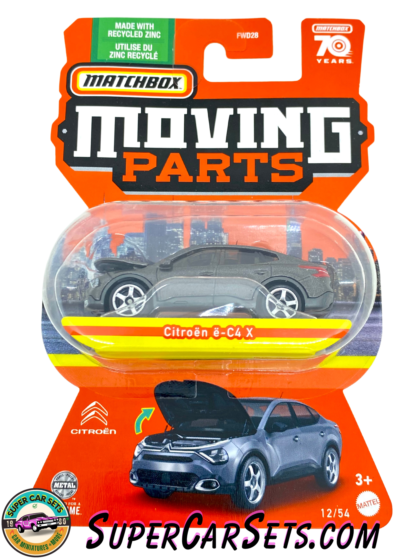 Citroën ë-C4 X - Matchbox Moving Parts (12/54)