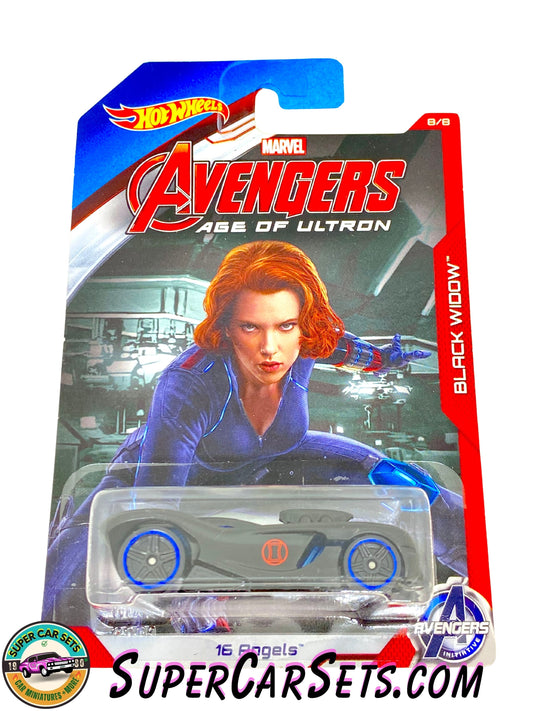 Hot Wheels - Marvel Avengers Age of Ultron (8/8) - Black Widow - 16 Angles