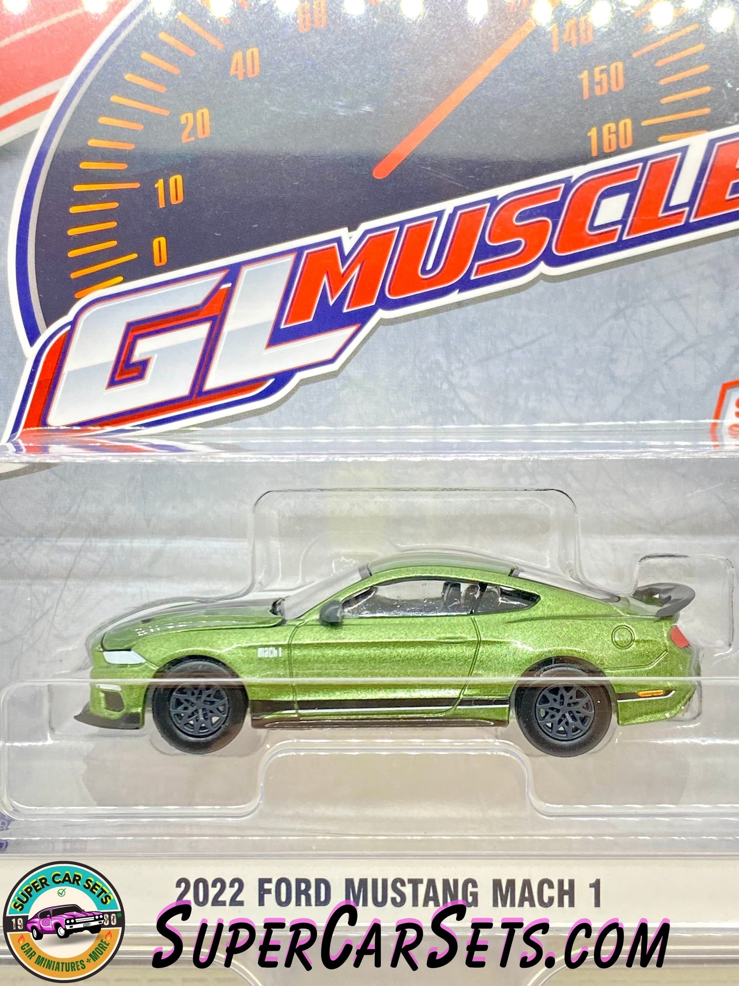 2022 Ford Mustang Mach 1 (green colour) GL Muscle Series 28 made by Greenlight