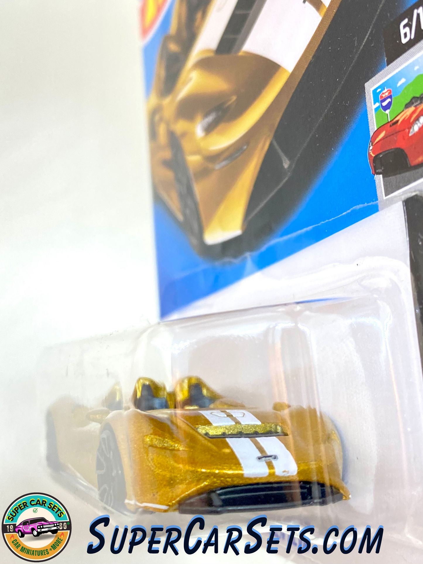 McLaren Elva (golden) - Hot Wheels HW Roadsters 2023 (6/10) (82/250)