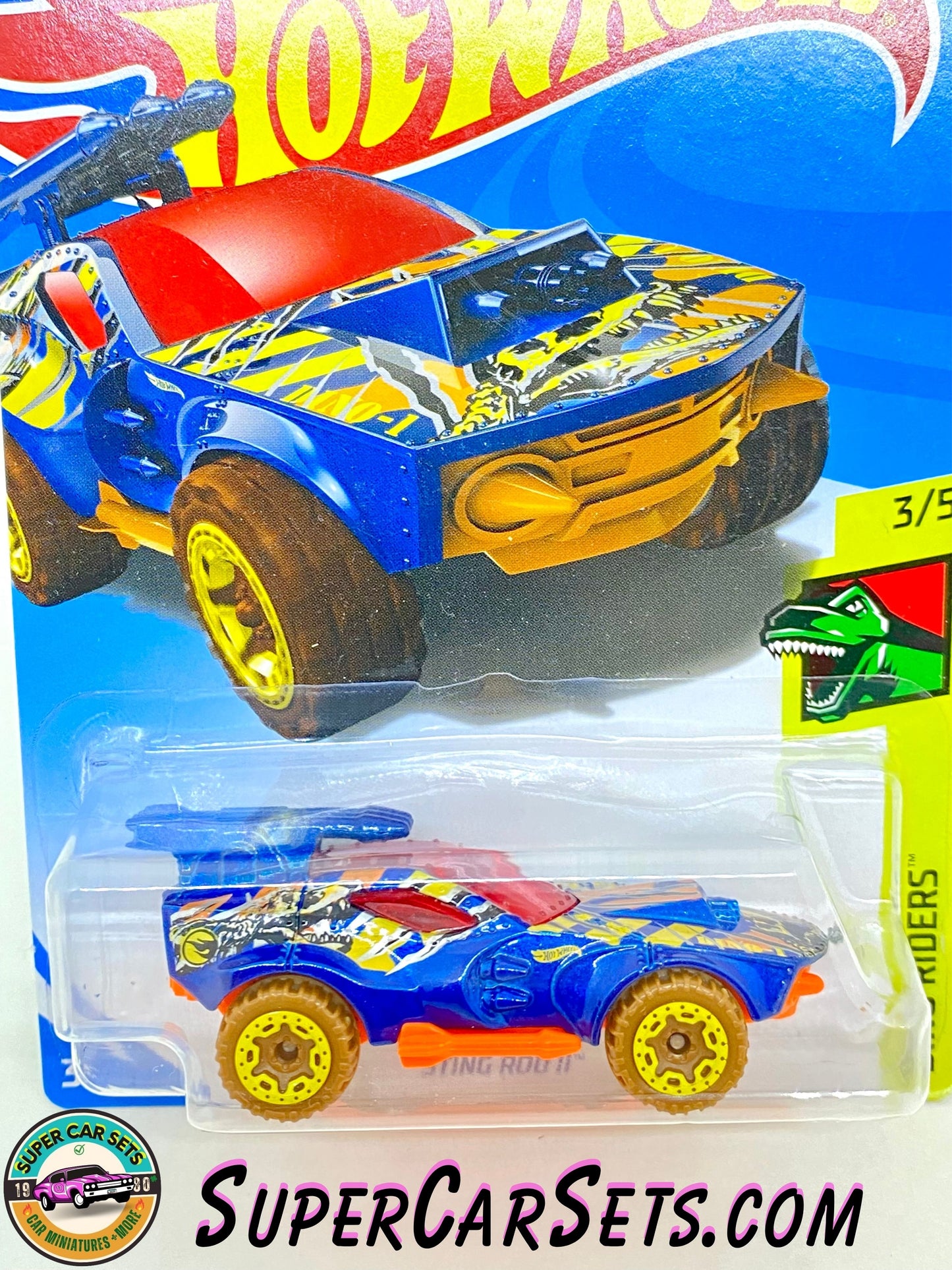 Sting Rod II (TREASURE HUNT) - Hot Wheels Dino Riders - 2018 (3/5)