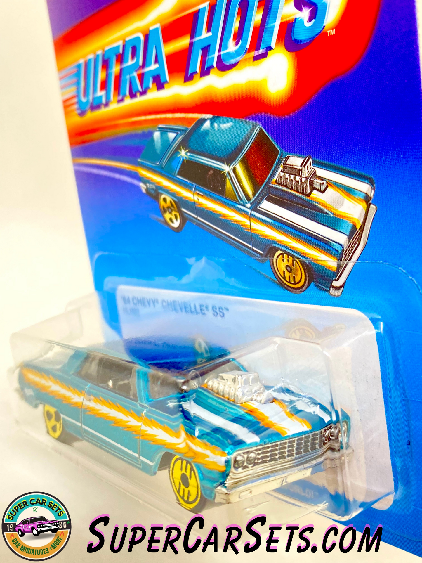 64 Chevy Chevelle SS (blue colour) - Hot Wheels Ultra Hots 2023 (1/8)