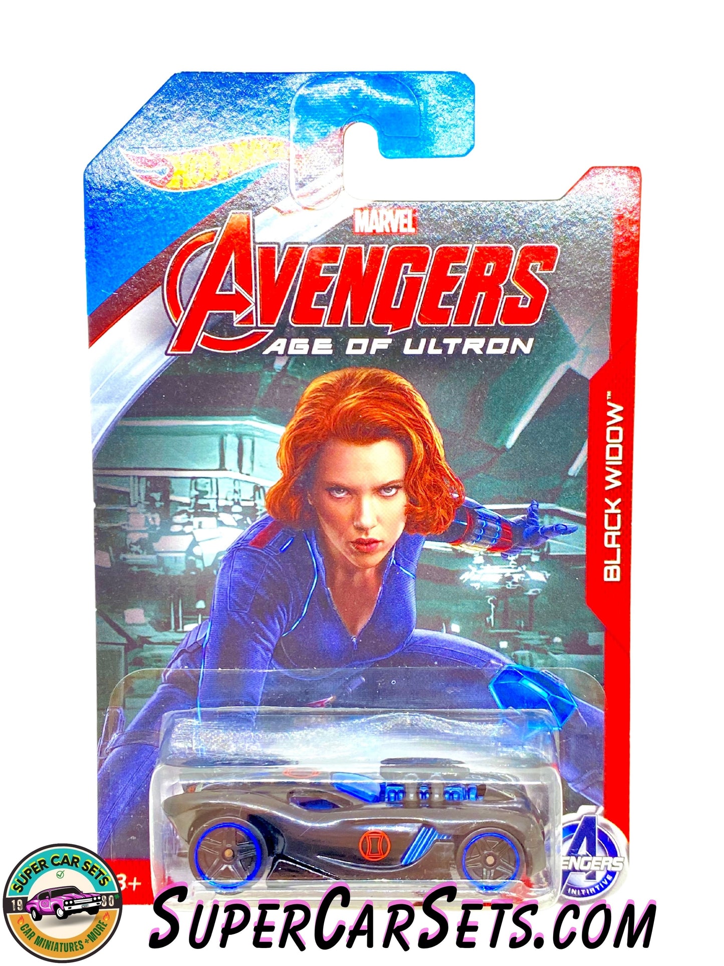 Hot Wheels - Marvel Avengers Age of Ultron (8/8) - Black Widow - 16 Angles