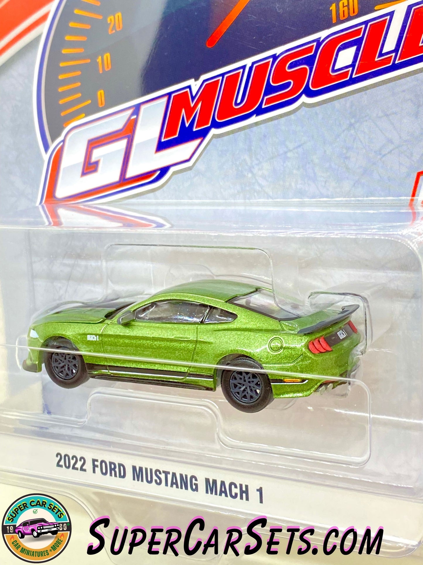 2022 Ford Mustang Mach 1 (green colour) GL Muscle Series 28 made by Greenlight