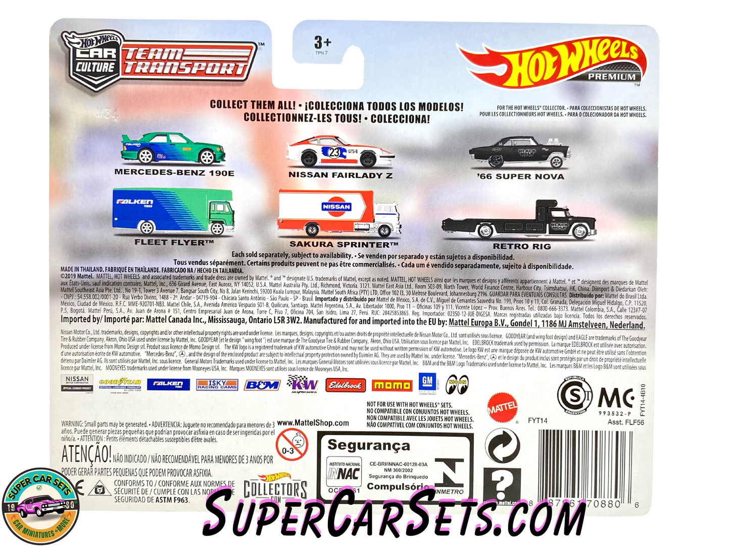 Nissan Fairlady Z Sakura Sprinter - Hot Wheels Team Transport (#11)