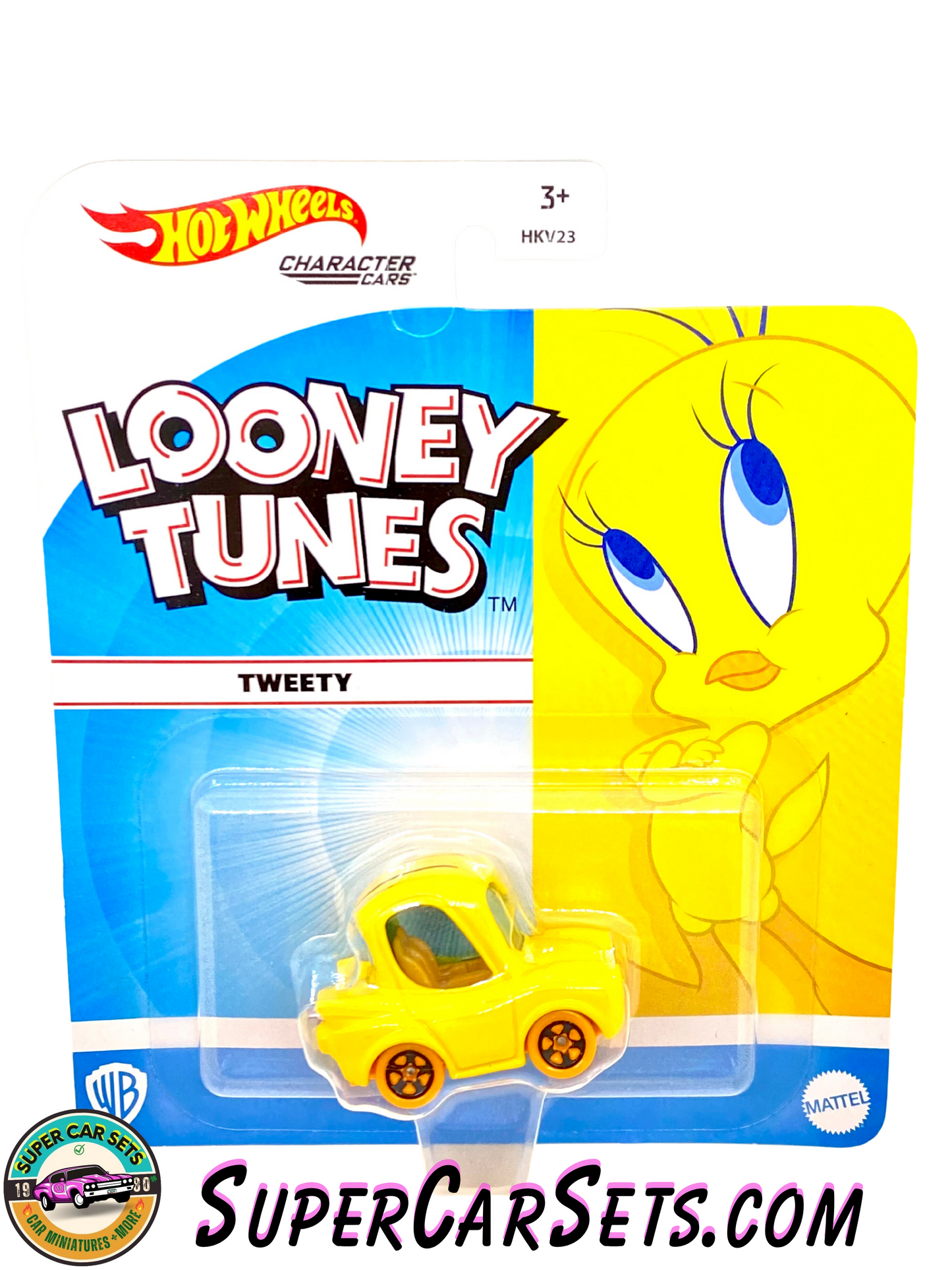 Tweety - Looney Tunes - Hot Wheels Character Cars