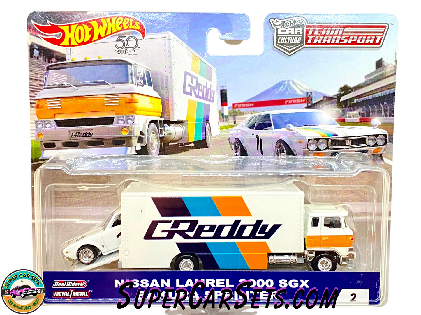 Nissan Laurel 2000 SGX Sakura Sprinter - Hot Wheels Team Transport (#2)