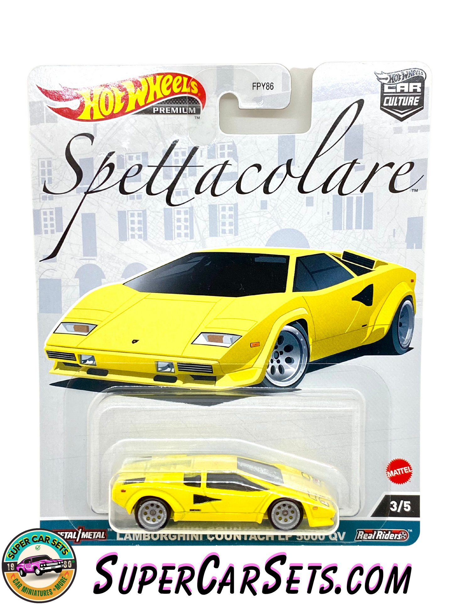 Lamborghini Countach LP 5000 QV - Hot Wheels - Premium - Spettacolare (3/5)