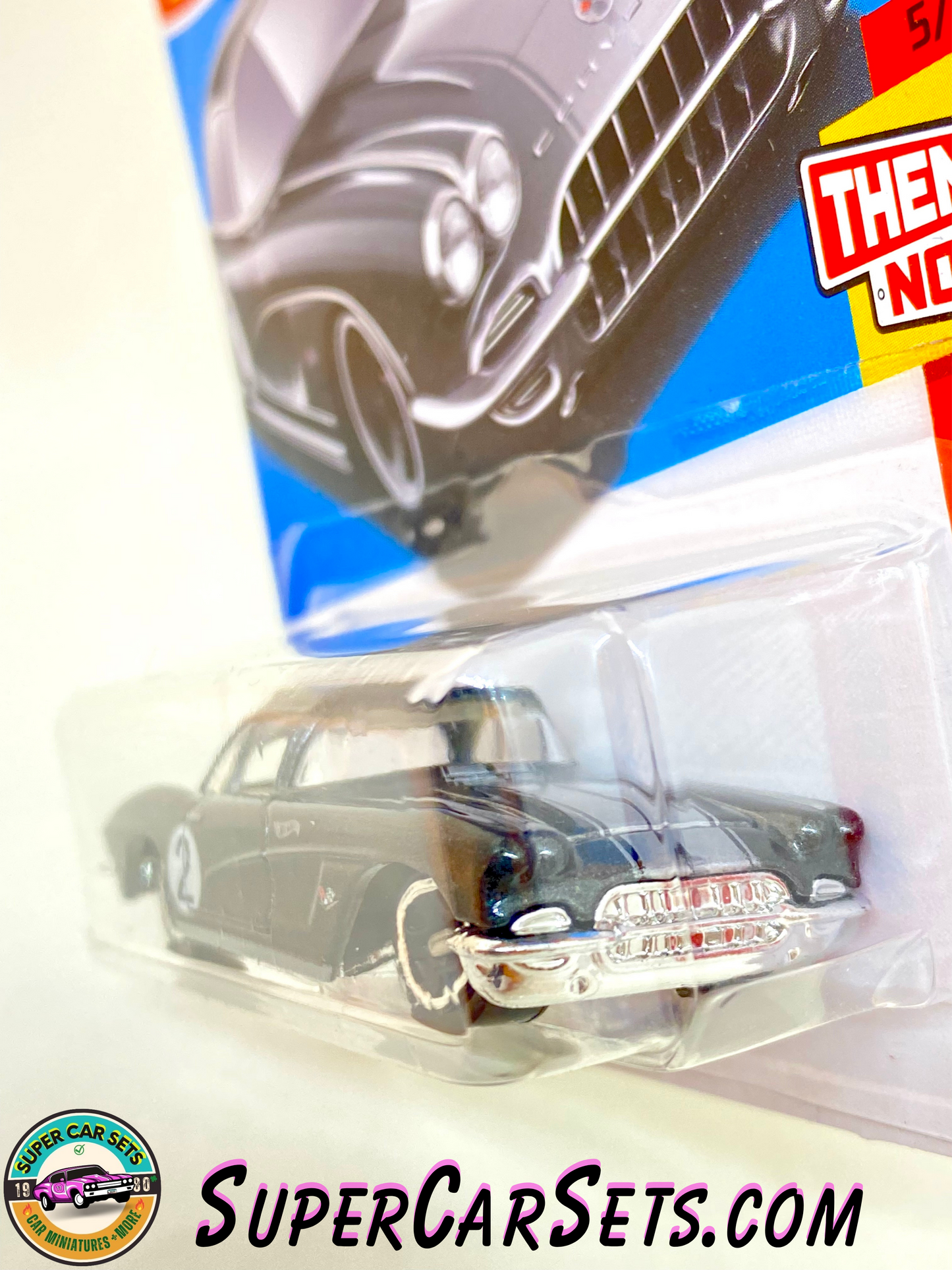 62 Corvette (dark grey colour) - Hot Wheels Then and Now 2023 (5/10) (216/250)