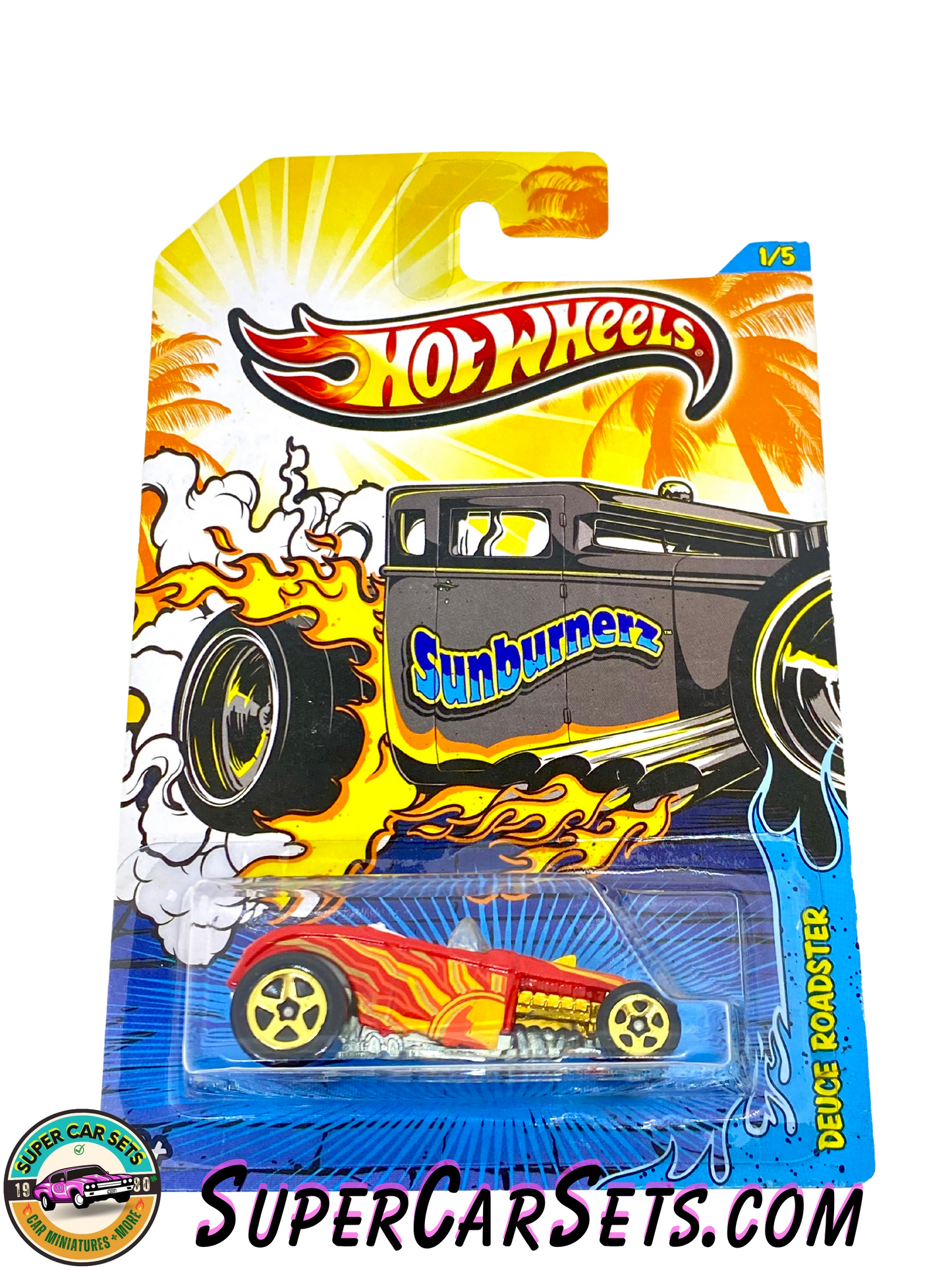 Hot Wheels (Year launched 2013) Sunburnerz (1/5)  Deuce Roadster