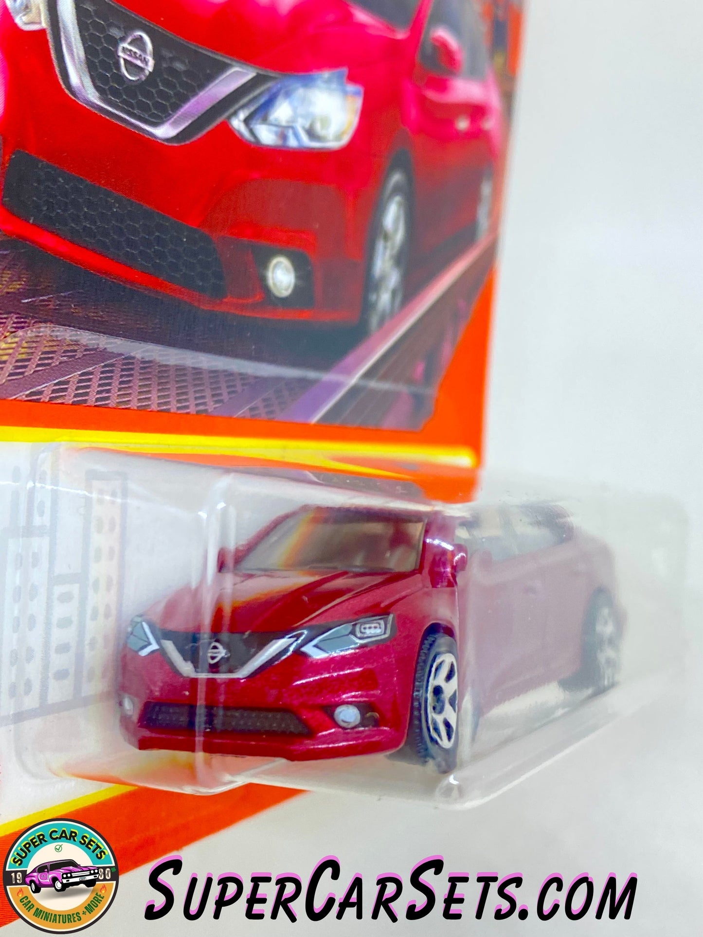 2016 Nissan Sentra (red colour) (9/100) - Matchbox