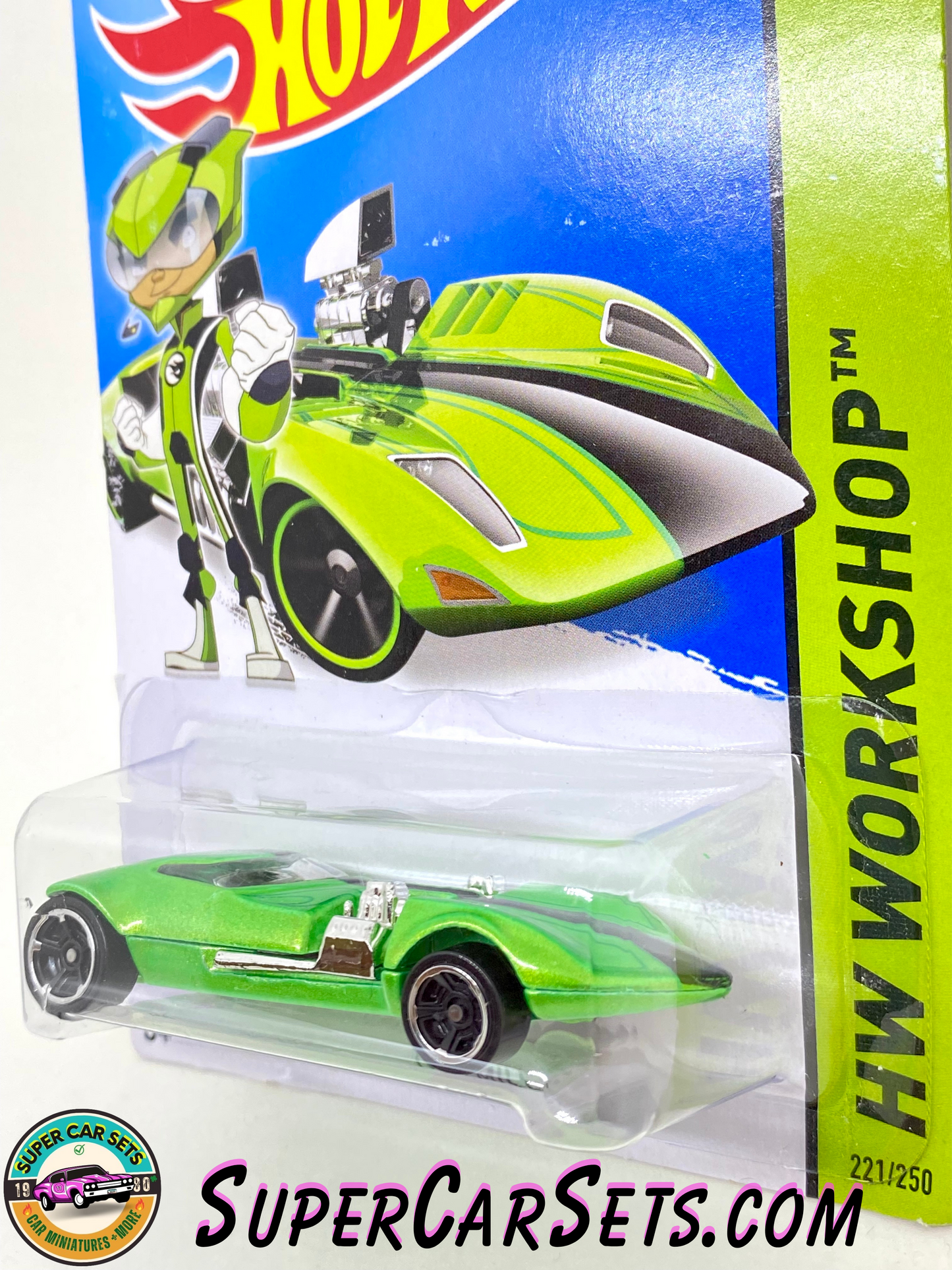 Twin Mill (Pearl Green colour) - Hot Wheels HW Workshop - 2014 (201/250)