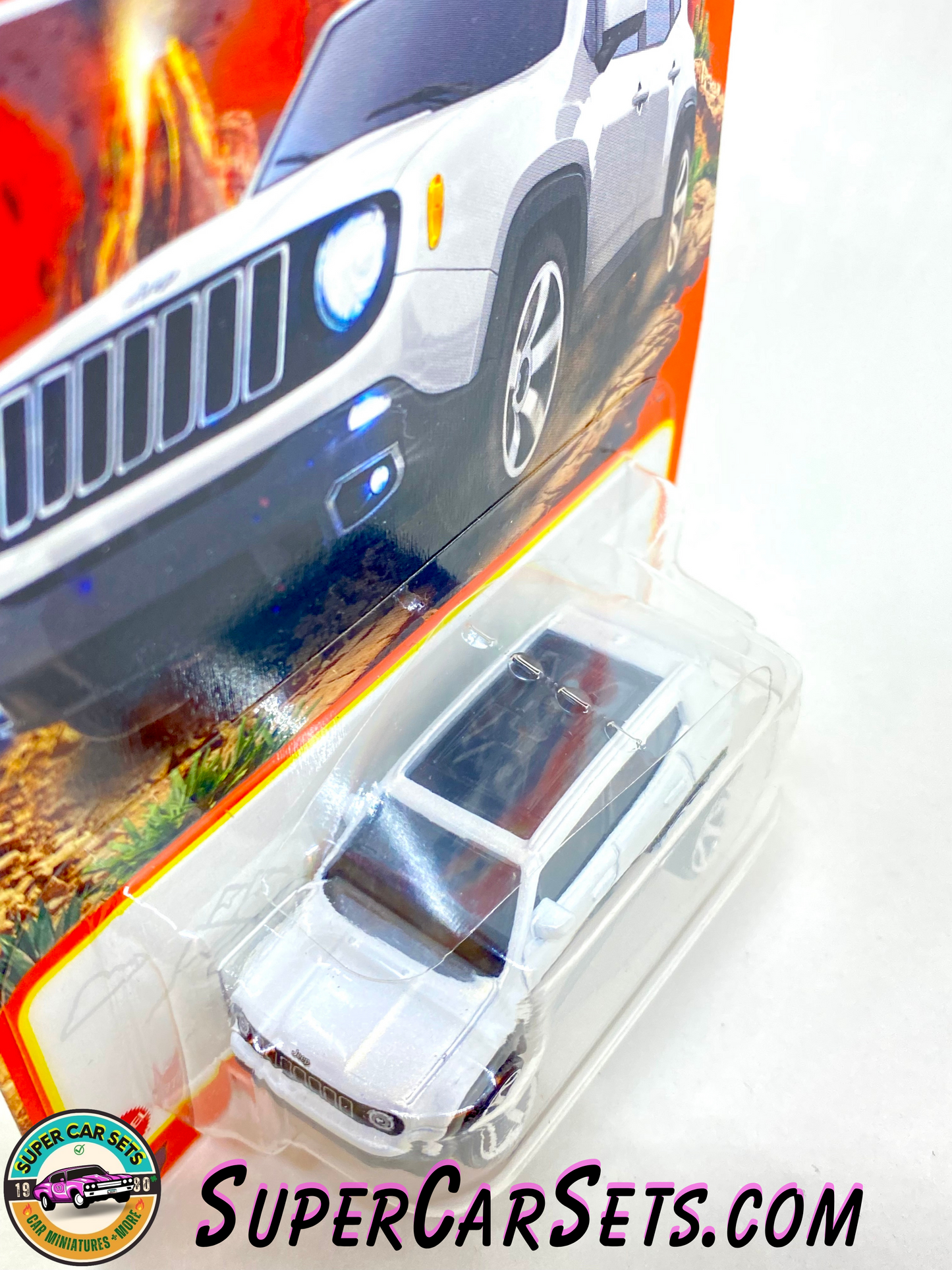 19 Jeep Renegade (white colour) (40/100) - Matchbox