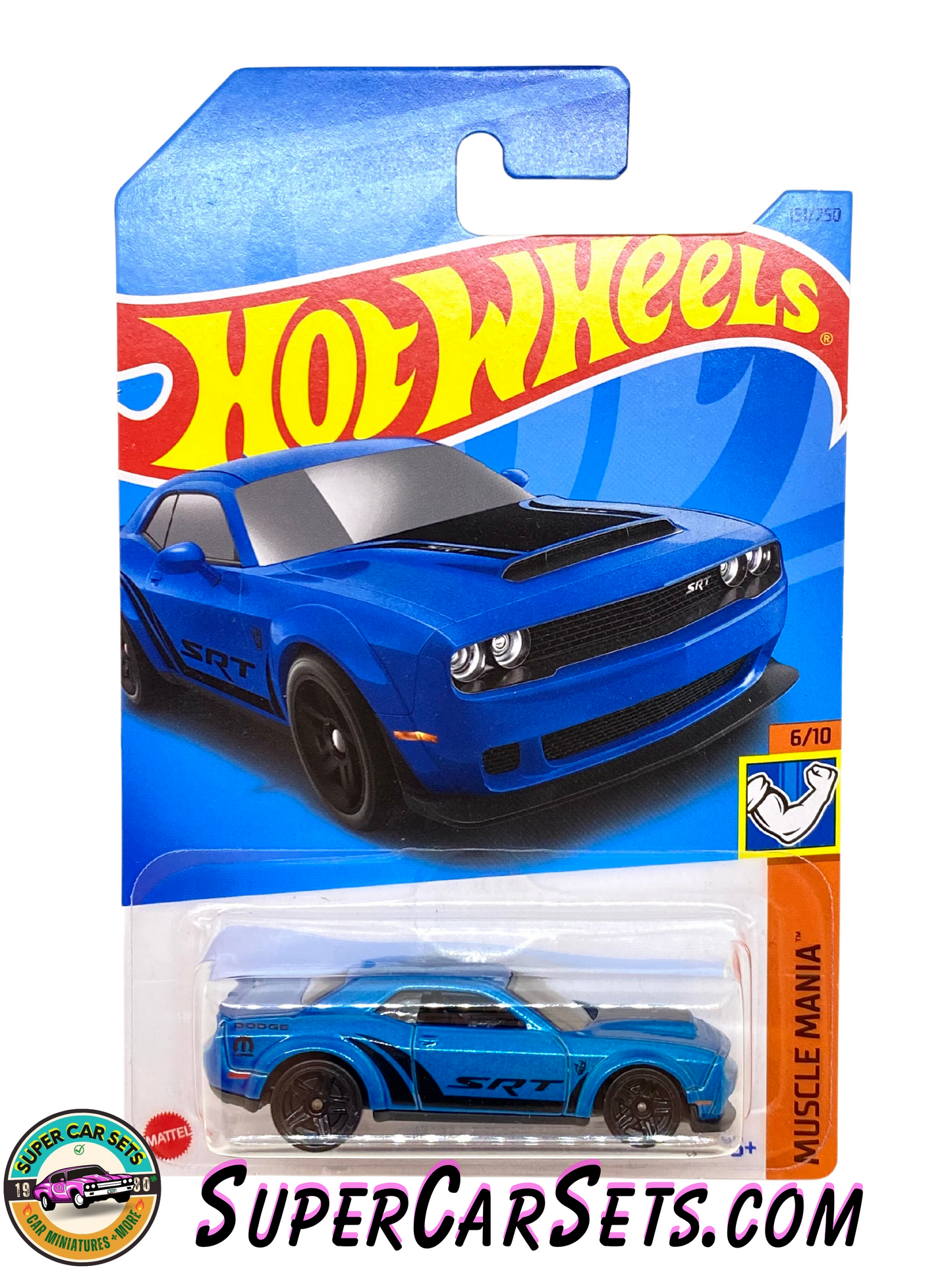 18 Dodge Challenger SRT Demon Hot Wheels Muscle Mania