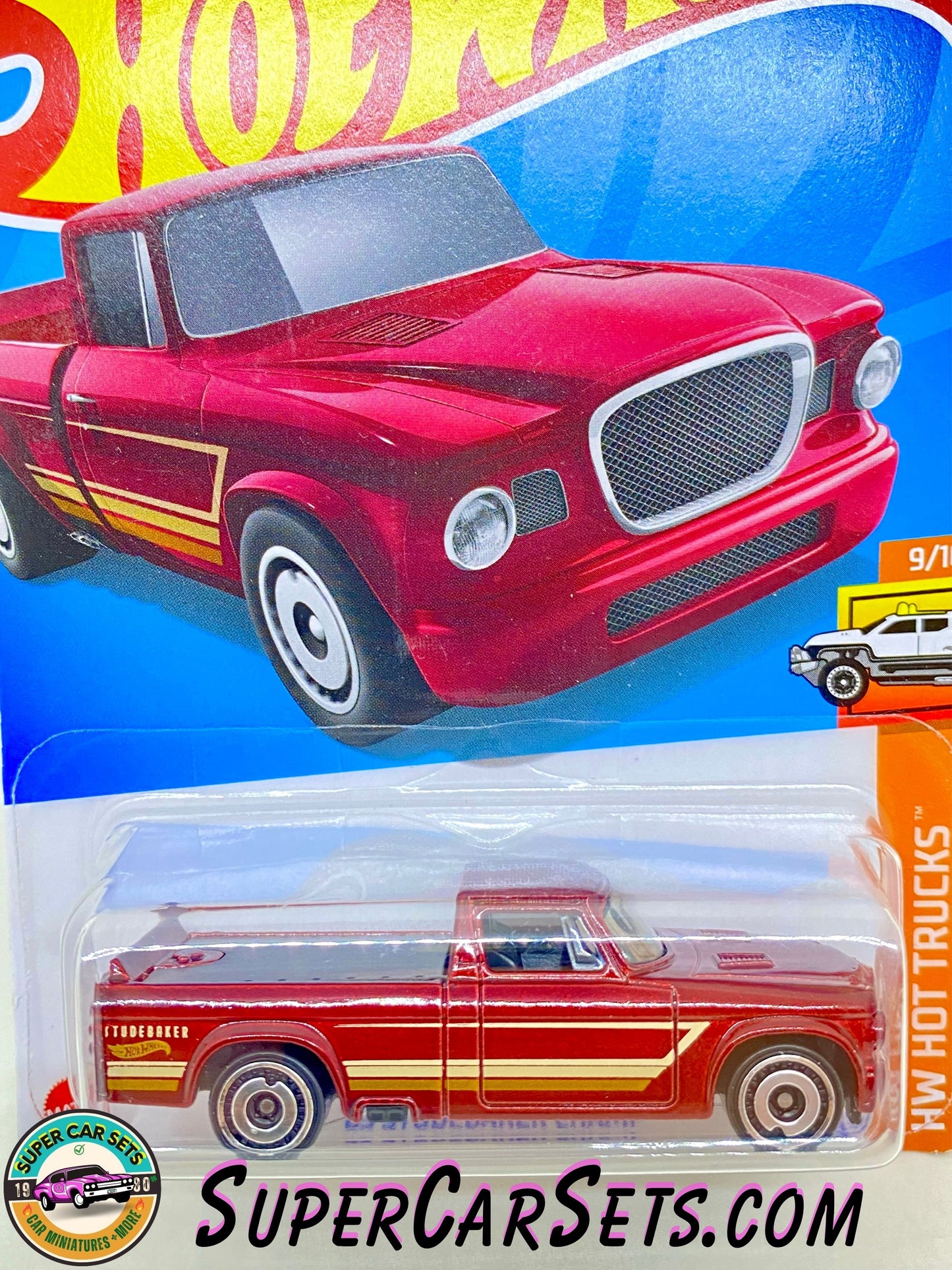 63 Studebaker Champ (card slightly bent) - Hot Wheels HW Hot Trucks 2024 (9/10) (155/250)