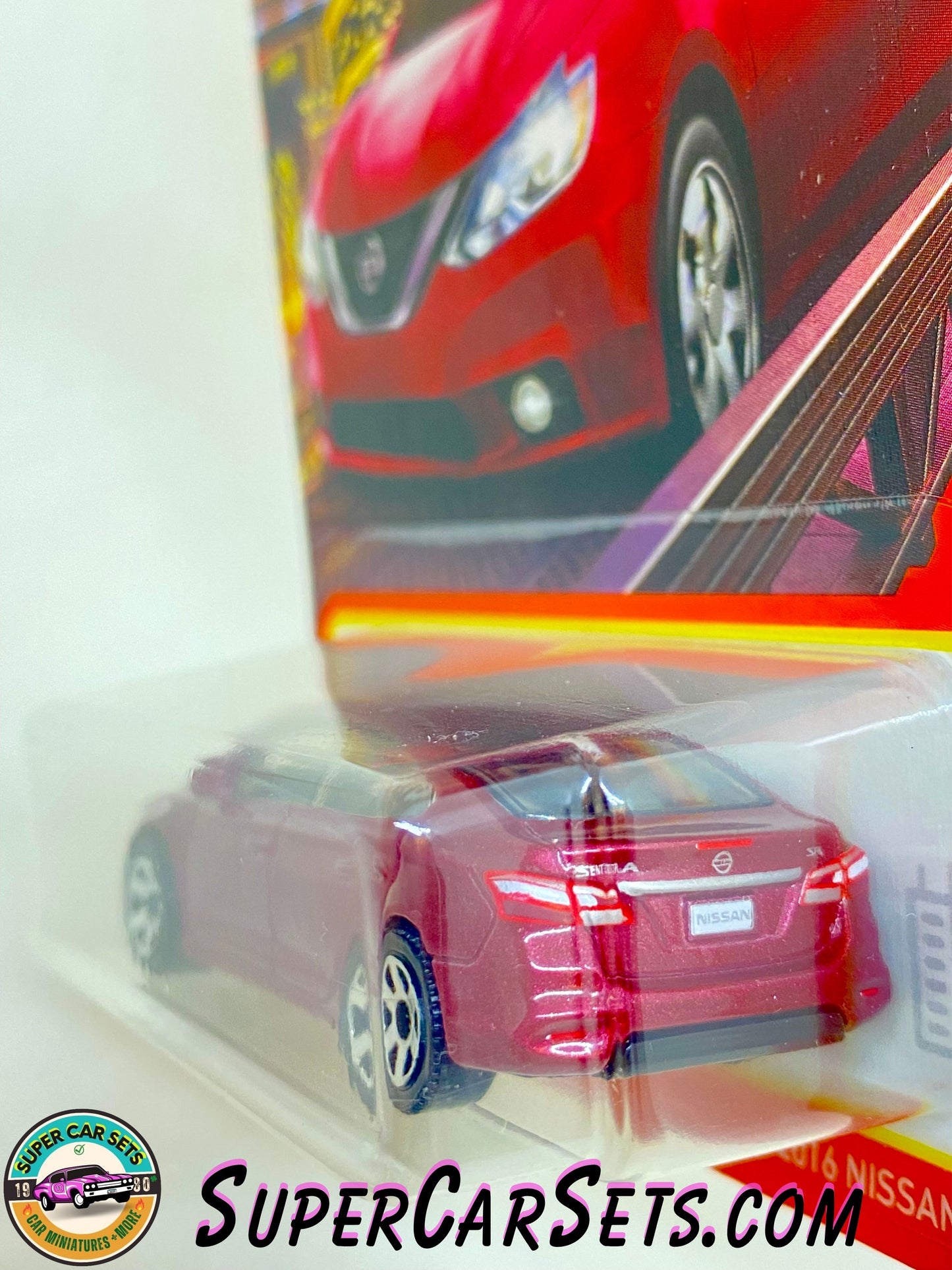 2016 Nissan Sentra (red colour) (9/100) - Matchbox