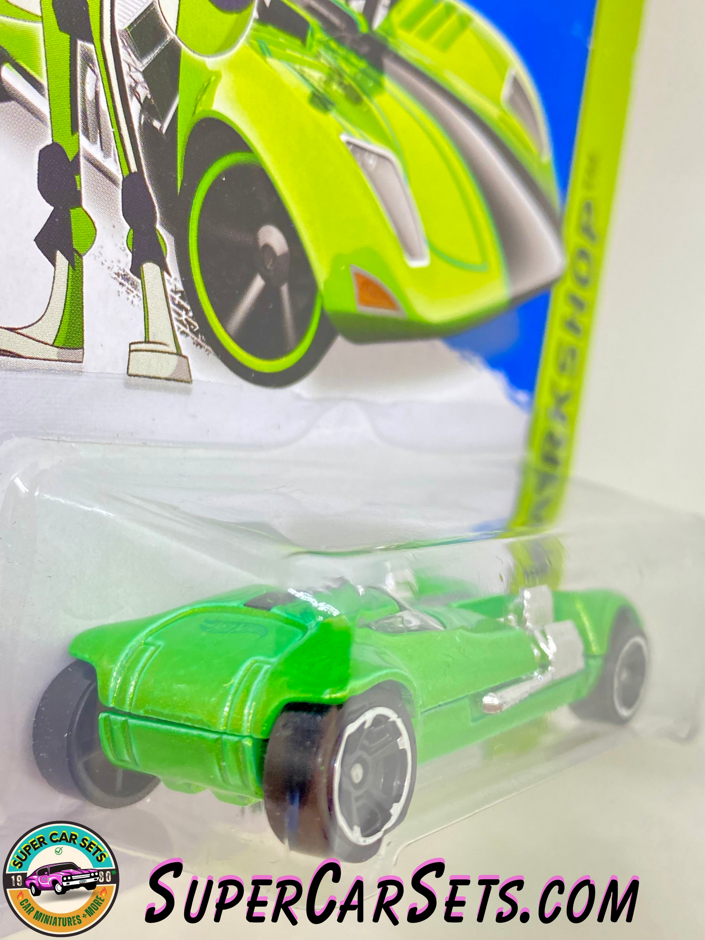 Twin Mill (Pearl Green colour) - Hot Wheels HW Workshop - 2014 (201/250)