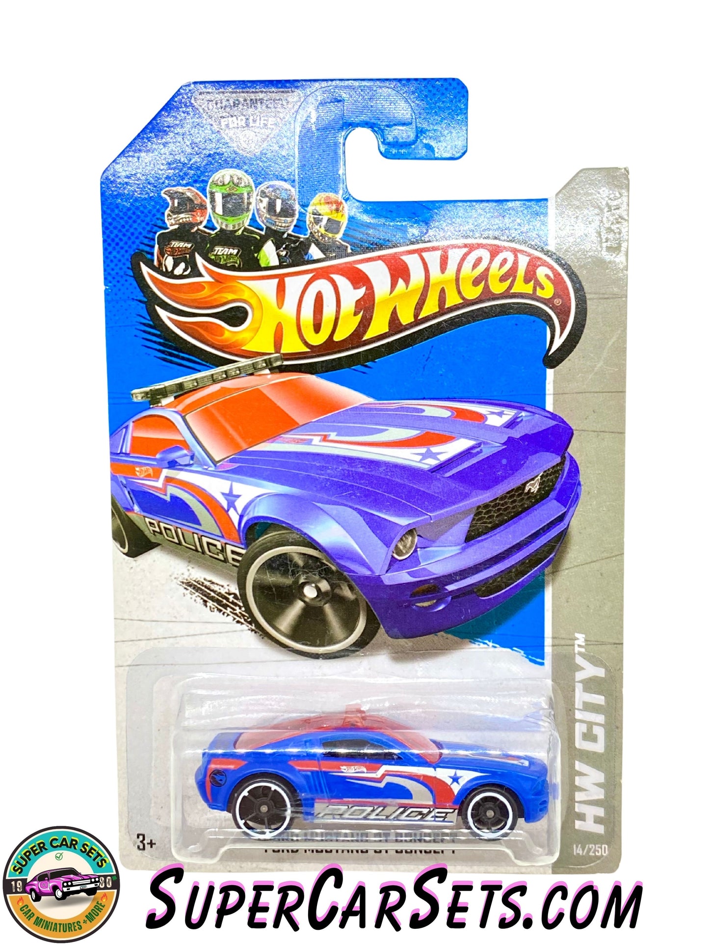 Ford Mustang GT Concept (Police) (TREASURE HUNT) - Hot Wheels HW City - 2013 (14/250)