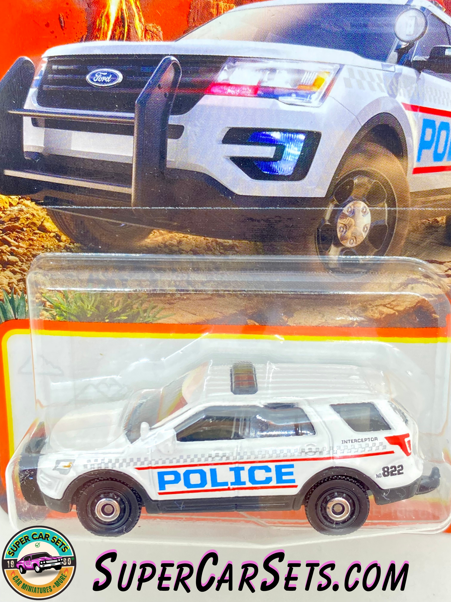 2016 Ford Interceptor Utility “Police no.822” - Matchbox