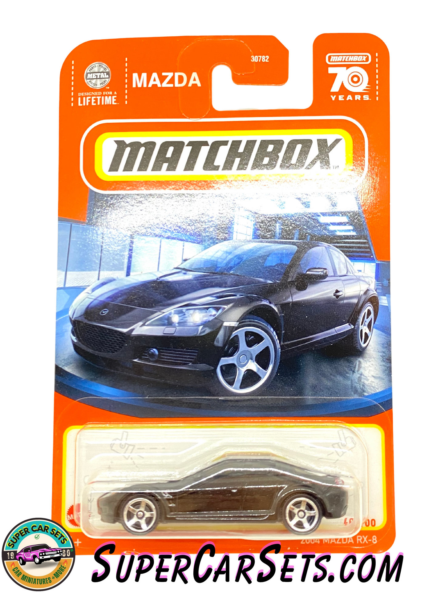 2004 Mazda RX-8 (black colour) - Matchbox