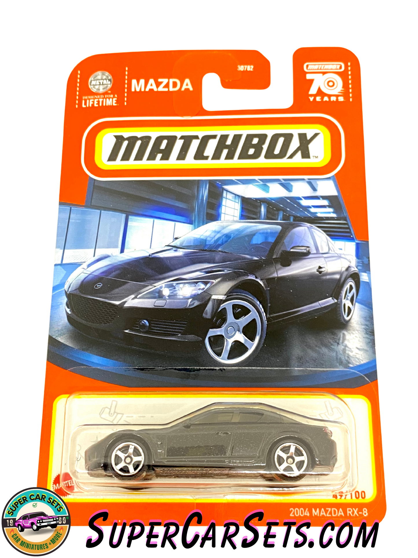 2004 Mazda RX-8 (black colour) - Matchbox