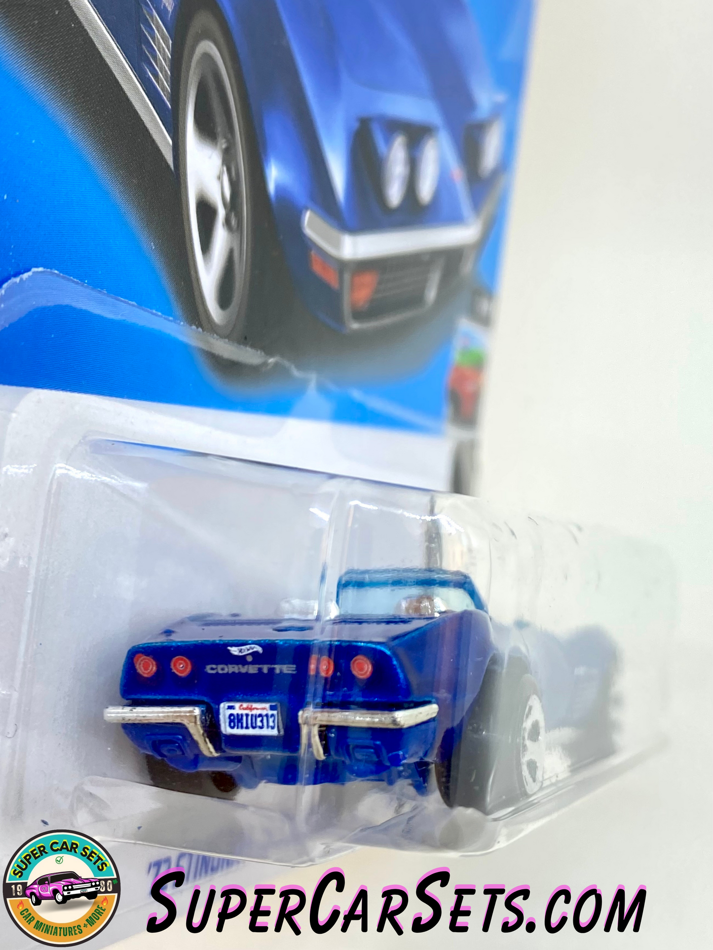 72 Stingray Convertible (blue colour) - Hot Wheels HW Roadsters 2023 (8/10) (132/250)