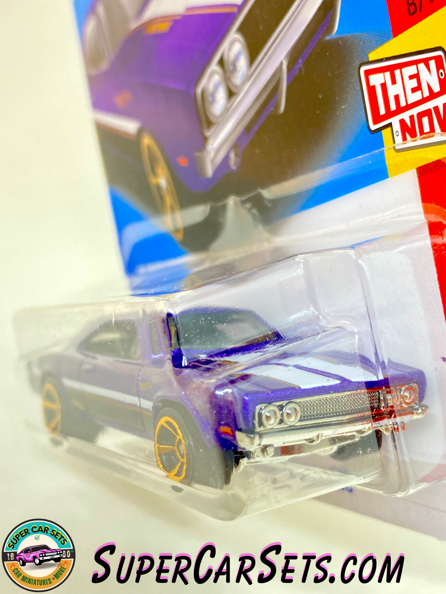 69 Dodge Charger 500 (purple colour) - Hot Wheels Then and Now 2023 (8/10) (240/250)