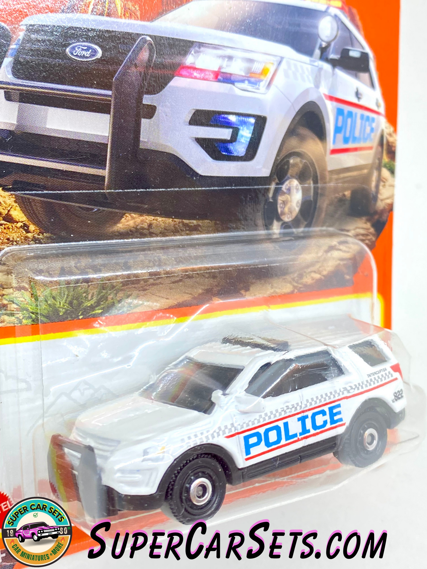 2016 Ford Interceptor Utility “Police no.822” - Matchbox