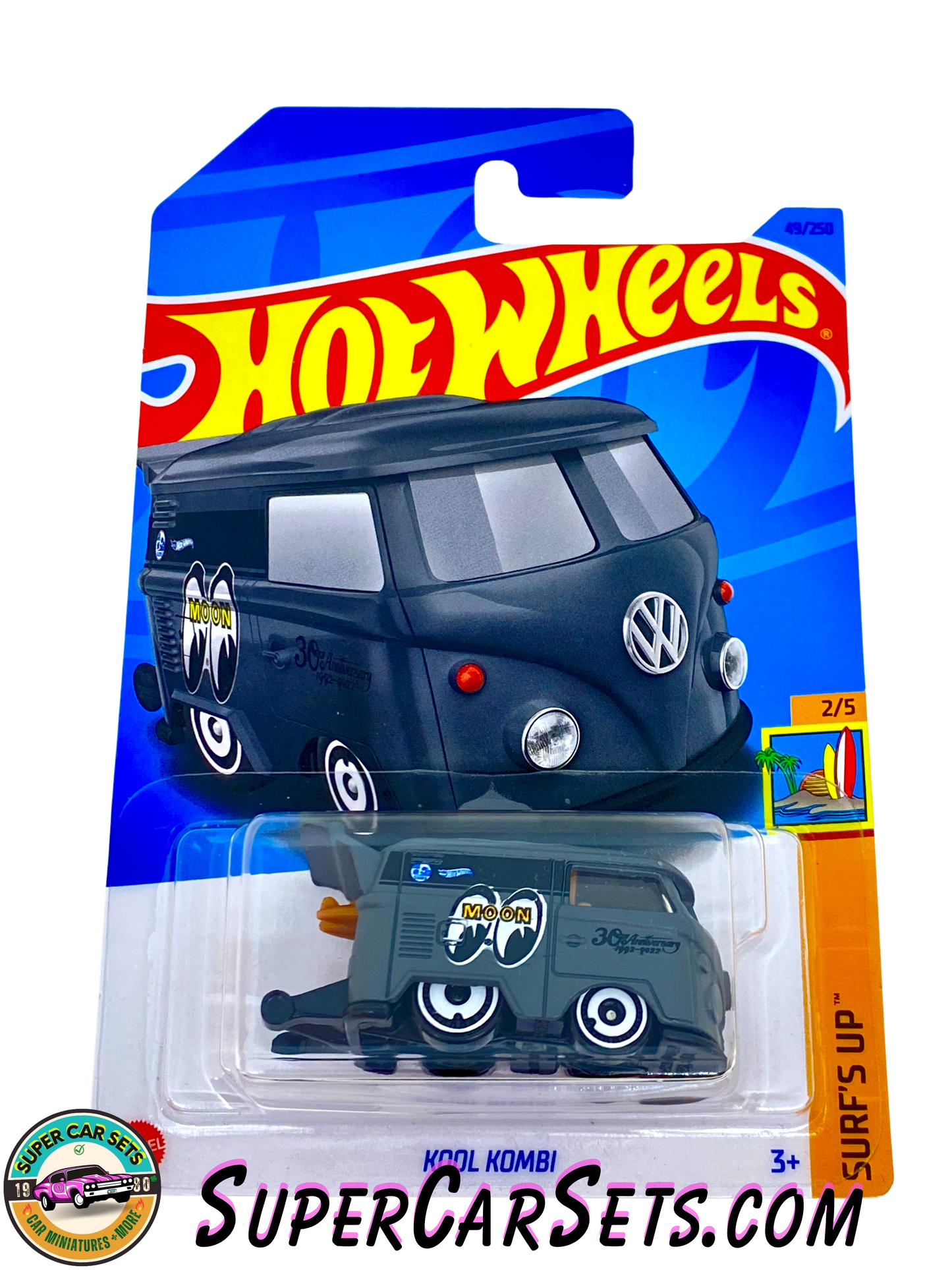 Mooneyes  Kool Kombi (dark gray) Hot Wheels Surf’s Up