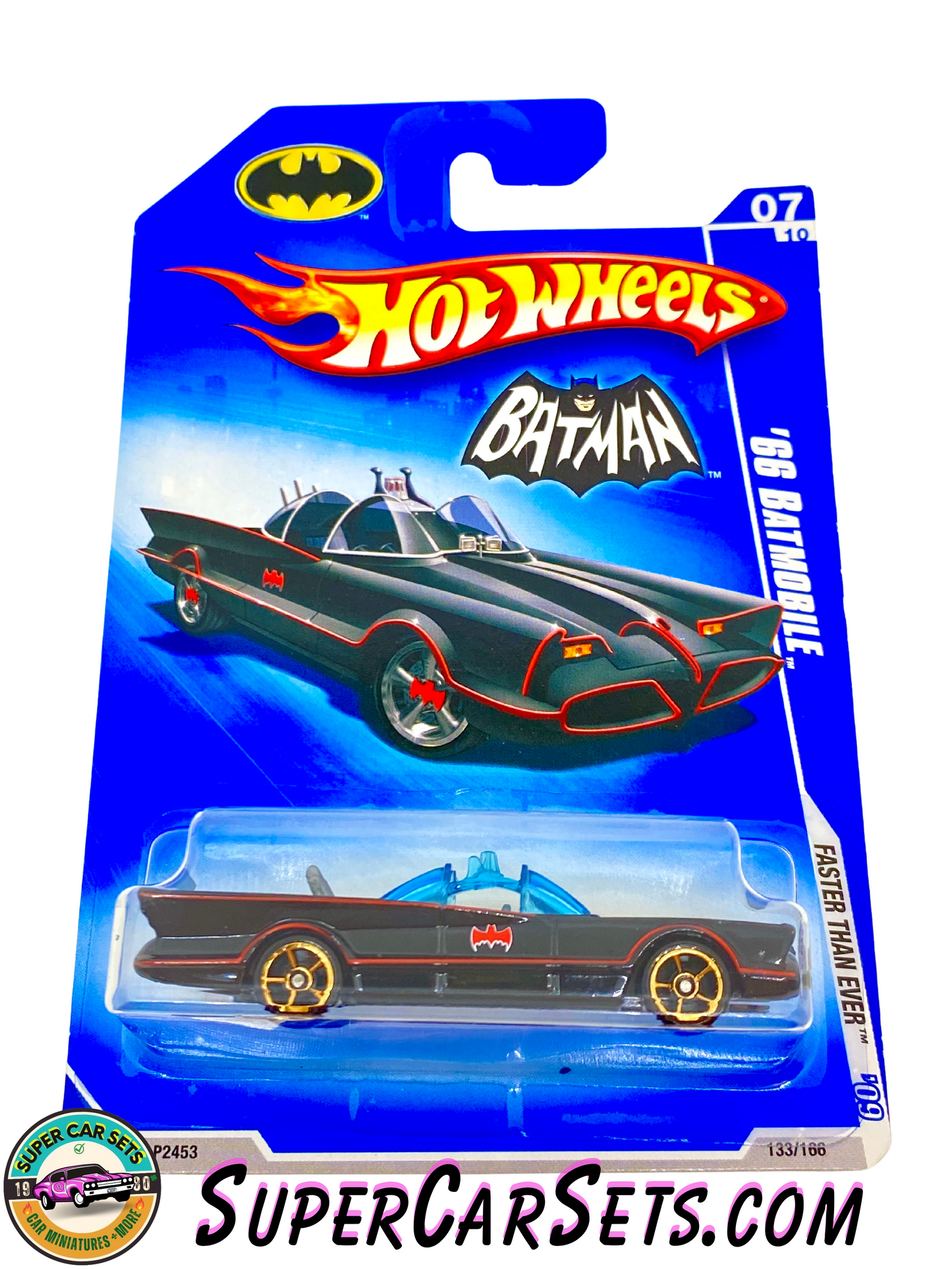 Hot Wheels (VINTAGE) (Year launched 2009) Faster Than Ever 2009 - ’66 Batmobile (7/10) (133/166)