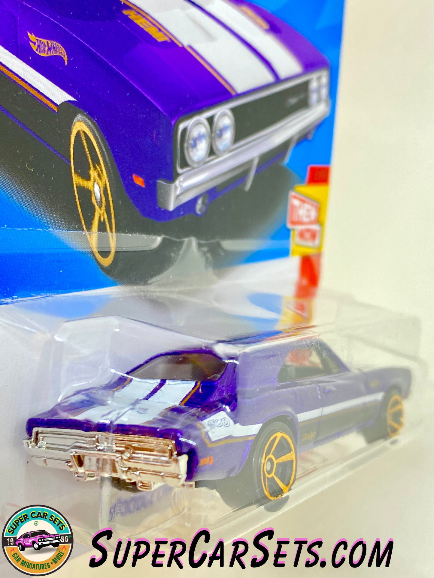 69 Dodge Charger 500 (purple colour) - Hot Wheels Then and Now 2023 (8/10) (240/250)