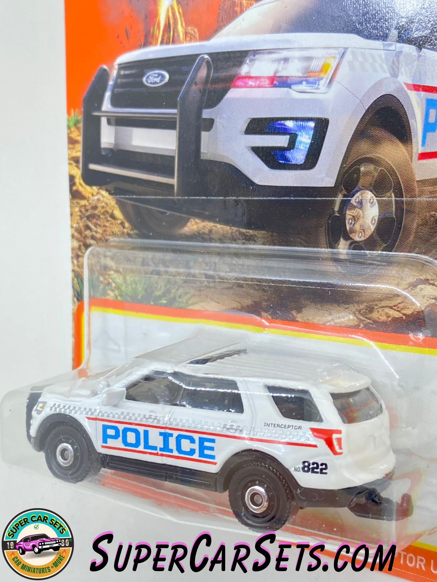 2016 Ford Interceptor Utility “Police no.822” - Matchbox