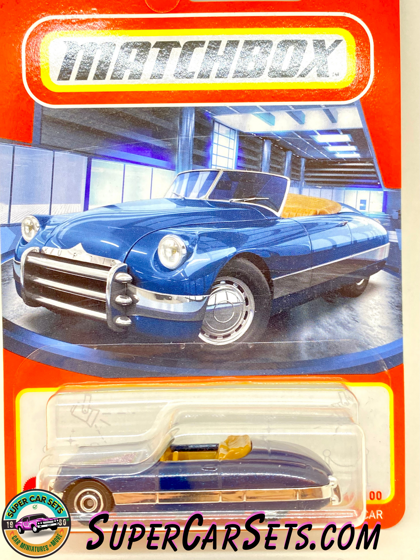 1949 Kurtis Sport Car (dark blue) (46/100) - Matchbox