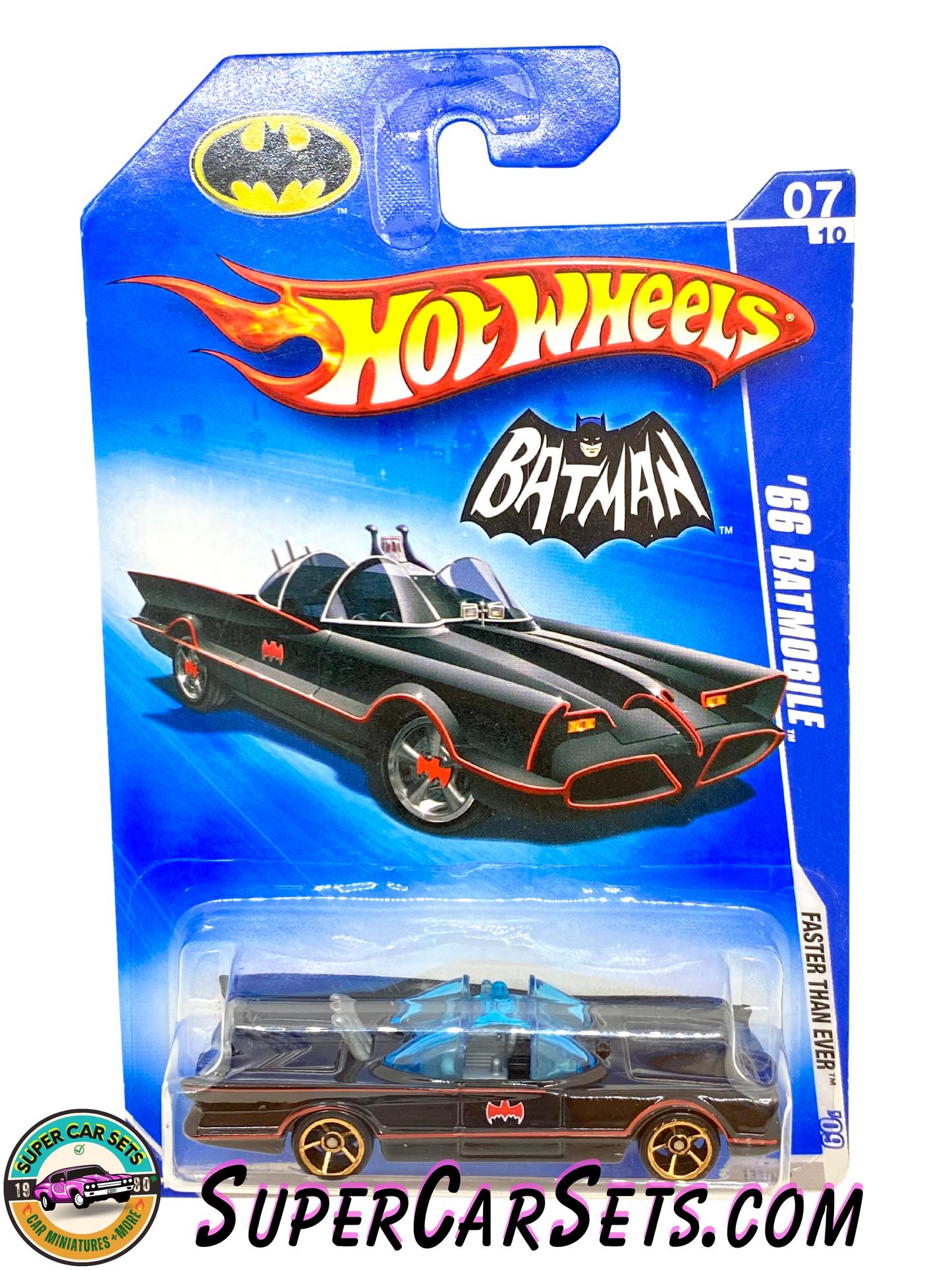 Hot Wheels (VINTAGE) (Year launched 2009) Faster Than Ever 2009 - ’66 Batmobile (7/10) (133/166)