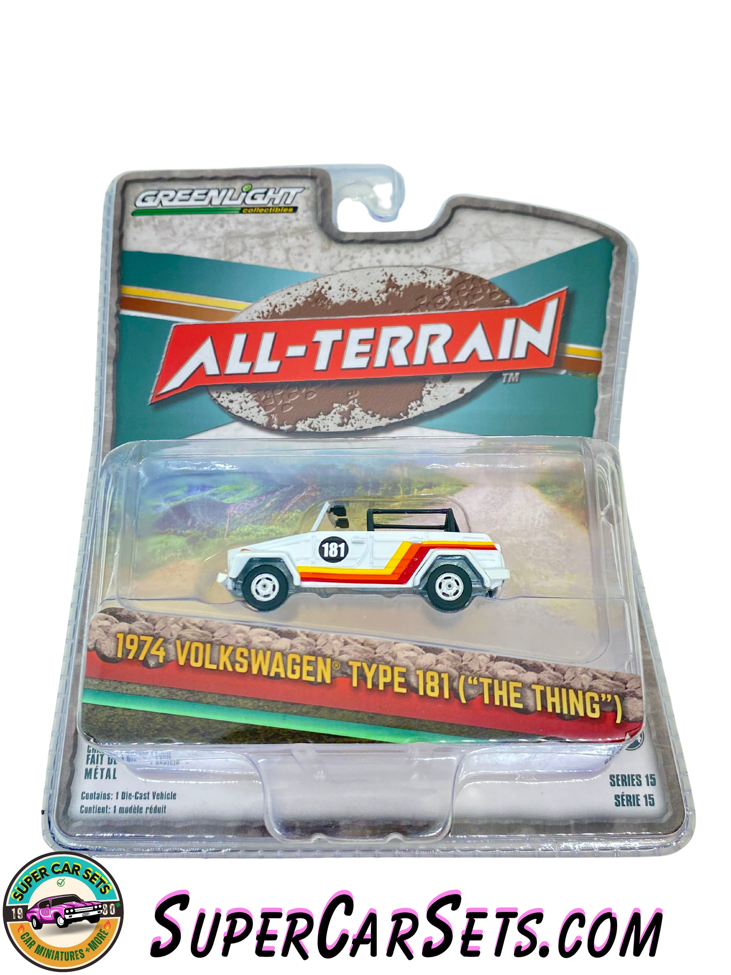 1974 Volkswagen Type 181 (“The Thing”) - All-Terrain Series 15 made by Greenlight Collectables