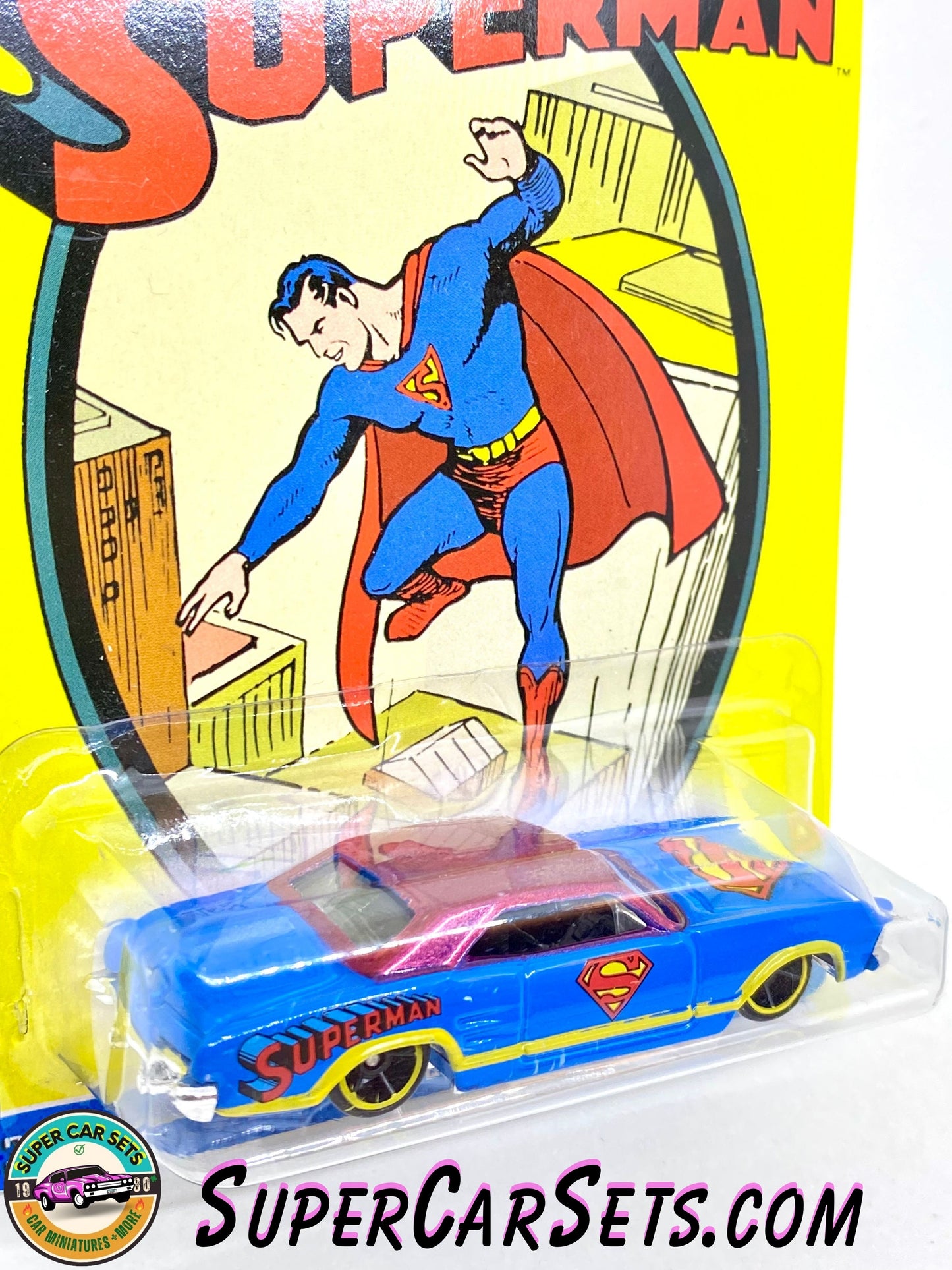 Hot Wheels - Superman series (1/6) - ’64 Buick Riviera (Superman) (card aged)