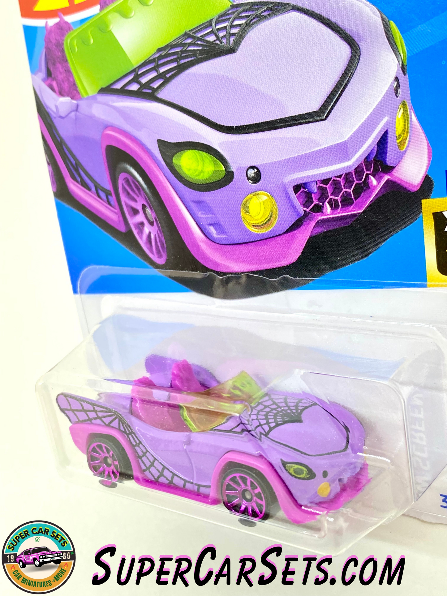 Monster High Ghoul Mobile (card slightly bent) - Hot Wheels HW Screen Time - 2024 (1/10) (3/250)