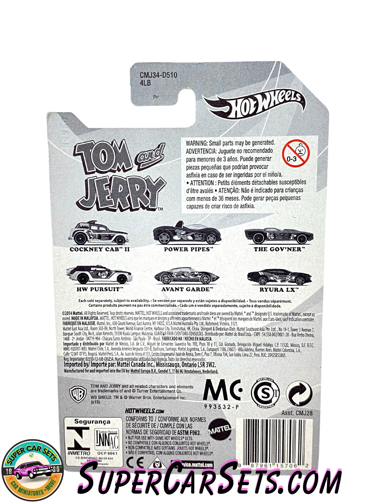 Hot Wheels - Tom and Jerry (6/6) Ryra Lx