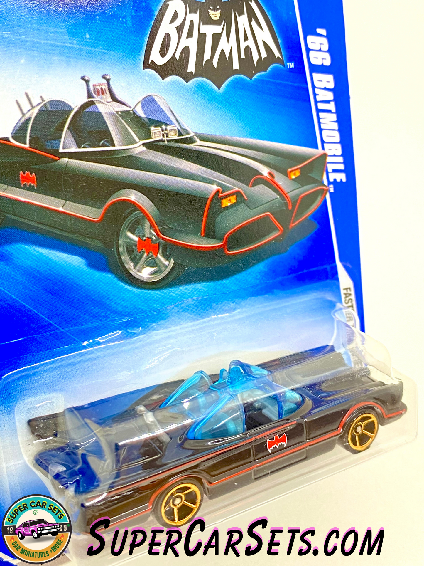 Hot Wheels (VINTAGE) (Year launched 2009) Faster Than Ever 2009 - ’66 Batmobile (7/10) (133/166)