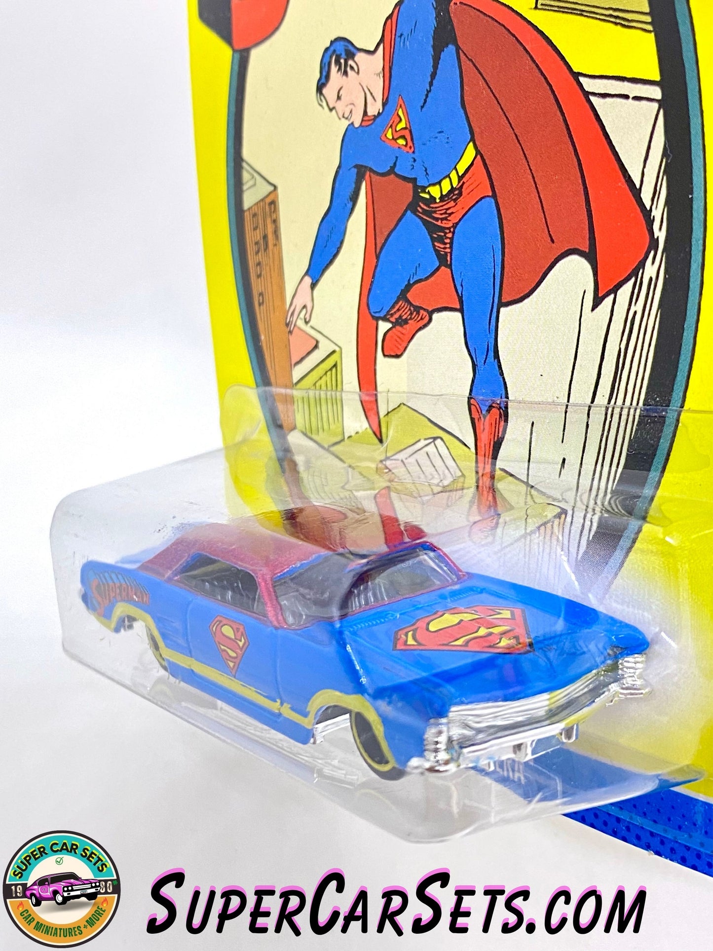 Hot Wheels - Superman series (1/6) - ’64 Buick Riviera (Superman) (card aged)