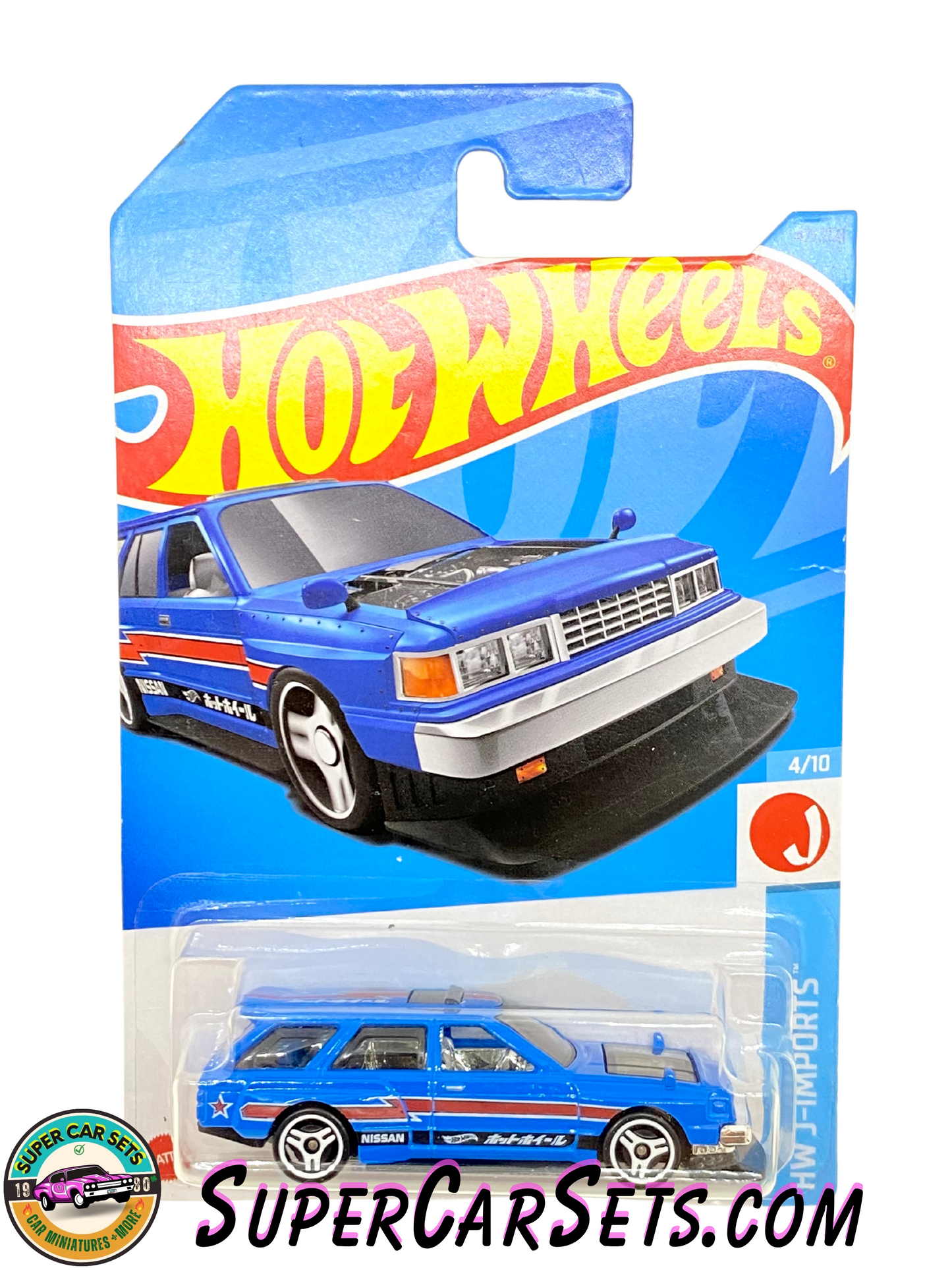 Nissan Maxima Drift Car (blue colour) - Hot Wheels HW J-Imports - 2023 (4/10) (47/250)