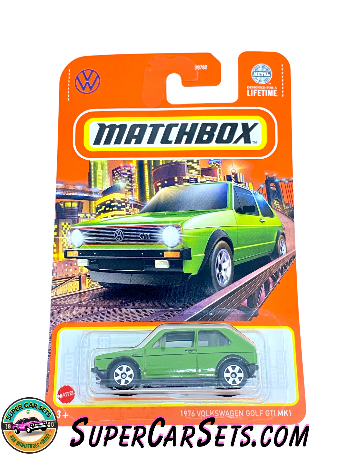 1976 Volkswagen Golf MK1 (green colour) - Matchbox