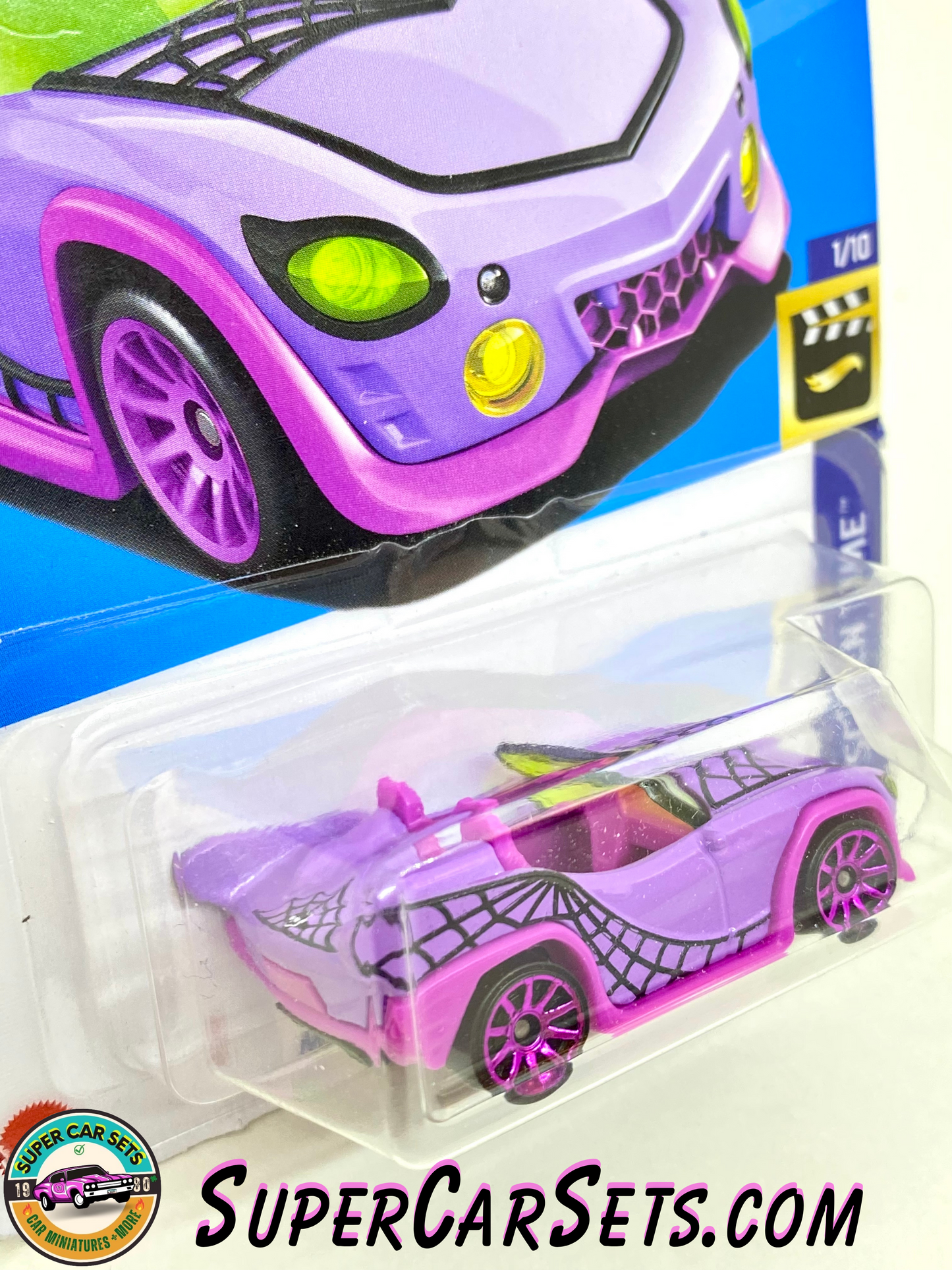 Monster High Ghoul Mobile (card slightly bent) - Hot Wheels HW Screen Time - 2024 (1/10) (3/250)